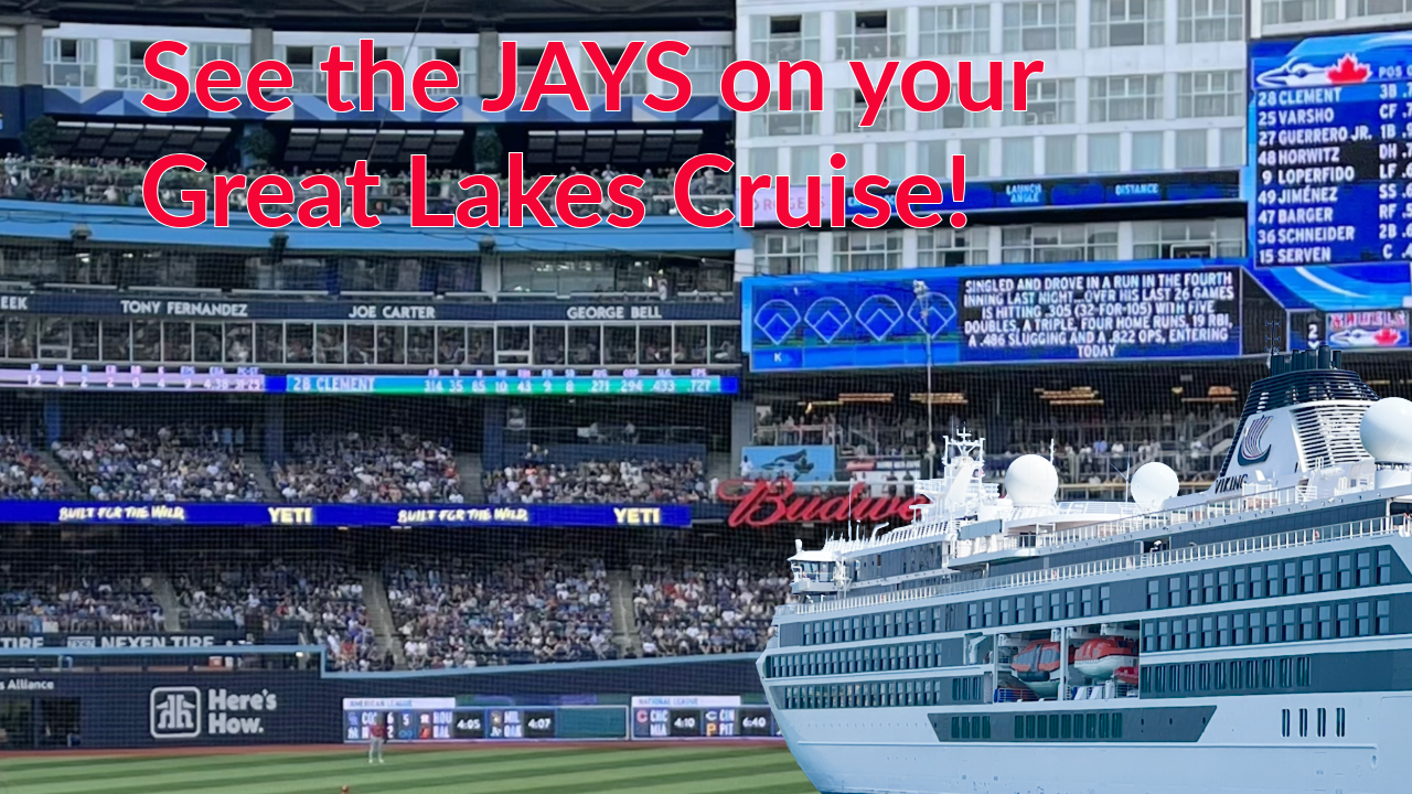 Rogers Centre in Toronto on a game night.